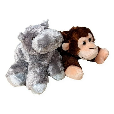 FUCSHIA GIRAFFE & VIOLET ELEPHANT Mini Flopsie 8" Stuffed Animal Plush ...