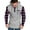 PurpleSudadera cómoda para hombre, variant on YOIAVAIOY Men's Quarter Zip Hoodies Plaid Patchwork Long Sleeve Hooded Sweatshirt Drawstring Athletic Workout Gym Hoodie Purple M
