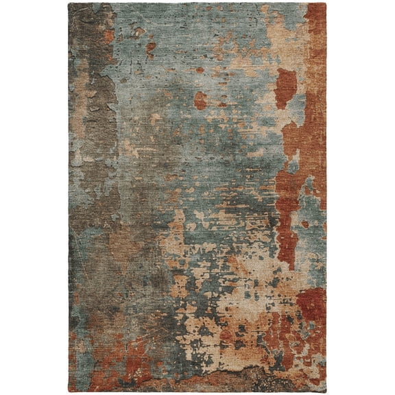 Dalyn Kochi Area Rug KC11-Teal KC11TE3X5 Teal, 3' x 5'