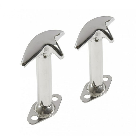 Smittybilt Hood Catch Kits 55-95 Wrangler YJ/CJ Stainless Steel