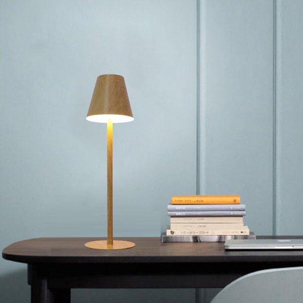 Lámpara de escritorio LED moderna Barra de luz de lectura de sala de estar táctil recargable (F) Tmvgtek Para estrenar