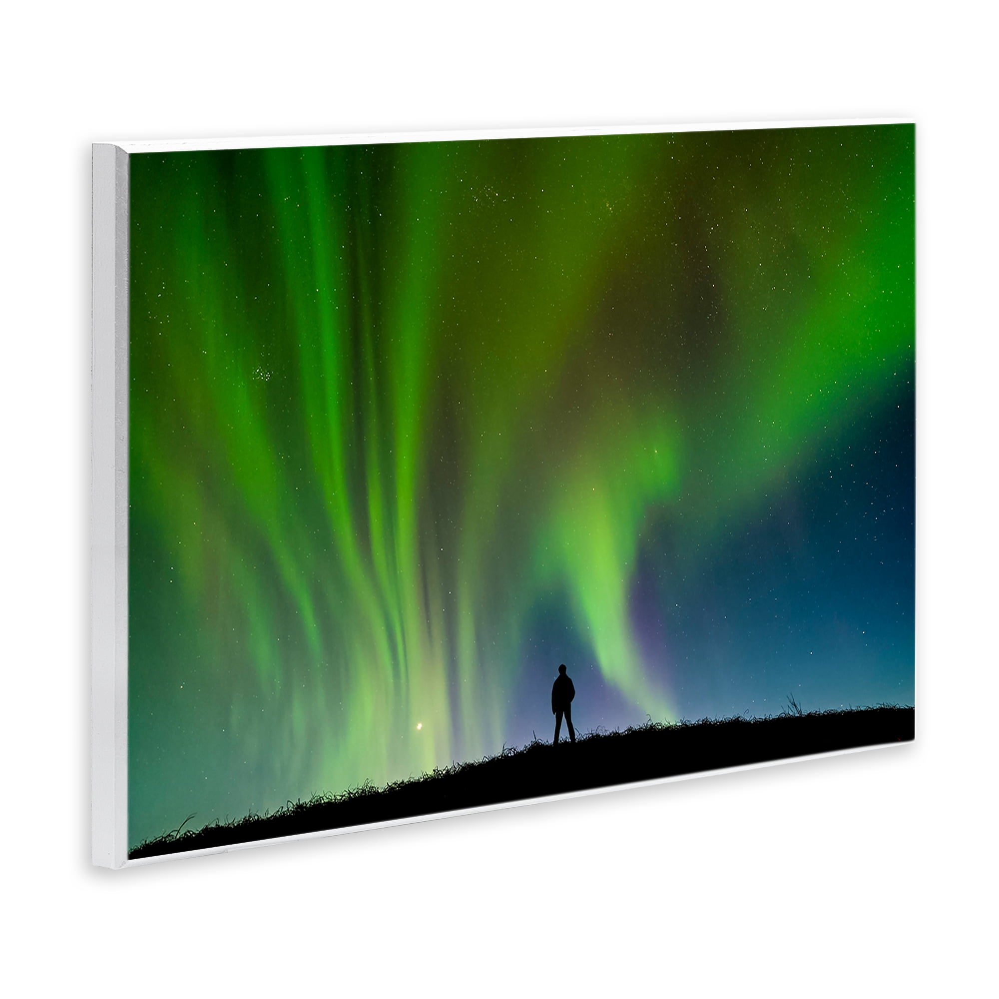 Stupell Industries Envelop Northern Lights Silhouette Wall Plaque Art, design by Shelley Carlisle