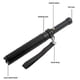 thumbnail image 2 of Linterna de autodefensa de emergencia ZHAOCHENG de aleación de aluminio impermeable LED recargable retráctil negro, 2 of 5