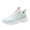 Green, variant on Sopiago Women Running Sneakers Women's Walking Shoes Sock Sneakers Slip On Mesh Air Cushion Easy Shoes Casual Comfortable Work Nurse Shoes Pink,41