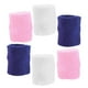 thumbnail image 2 of 6 uds bandas para el sudor muñequeras deportivas muñequeras deportivas muñequeras elásticas muñequeras para adolescentes, 2 of 6