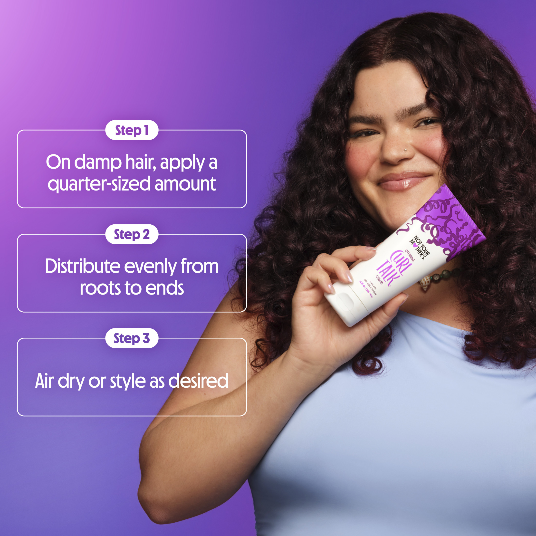 Not Your Mother's Curl Talk Defining Cream photo 6
