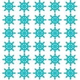 thumbnail image 2 of VWAQ Sailor Ship Wheel Wall Sticker - Nautical Wheel Wall Decals - 30 Pack VWAQ (Sky Blue), 2 of 2