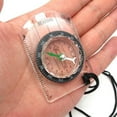thumbnail image 2 of Miangastore 3Set Safety Compass Assorted Color Square Glass Oil Magnet Plastic 2.8x1.9in, 2 of 8