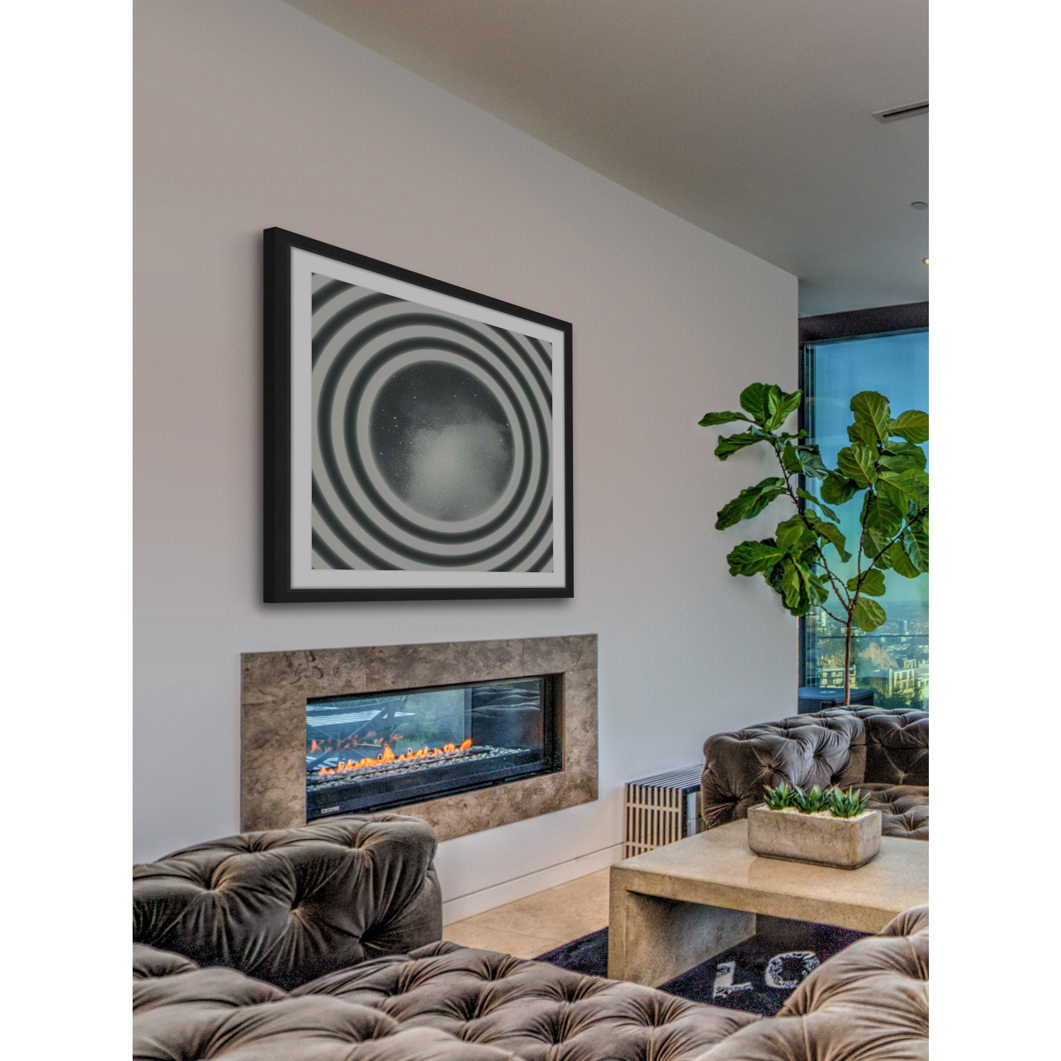 Marmont Hill "Spacing-Out" by Bryon White Framed Painting Print