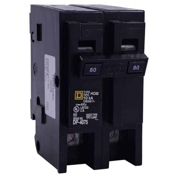 Square D by Square D - HOM280CP Homeline 80-Amp Two-Pole Circuit Breaker