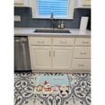 thumbnail image 3 of Merry Christmas Old English Sheepdog Machine Washable Memory Foam Mat, 3 of 4
