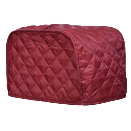 Toaster Cover Patterns - Four Slice Toaster Cover Bread Toaster Cover Bread Toaster Protector, Fits Most Standard 4 Slice Toasters, Machine Washable, Red
