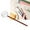 Red, variant on Mouth Blown Glass Cooking Ladle Long Handle for Punch Soup Sauce Egg Kitchen Red