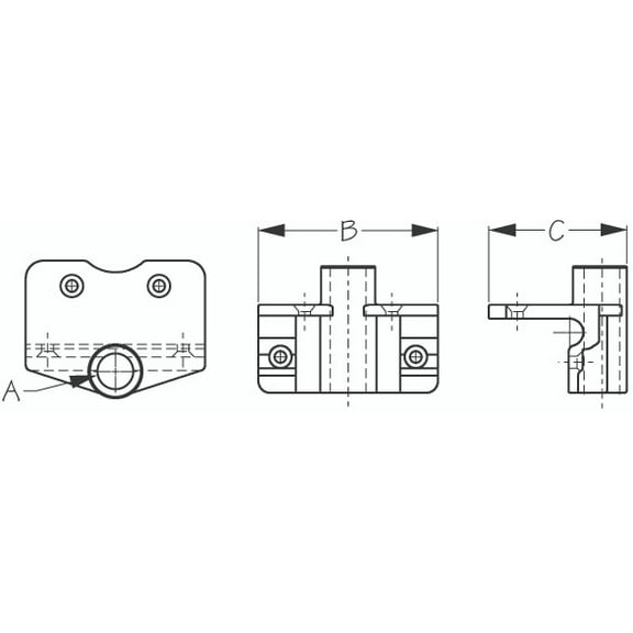 Sea Dog Marine 580143 Nylon Oarlock Socket, Black