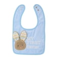 thumbnail image 3 of My First Easter Baby Bib - Blue, 3 of 5