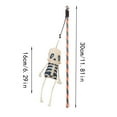 thumbnail image 2 of TIELUTT Halloween Cat Teaser Stick. Elastic Rope Cat Toy. Cat Teaser Stick with Feather Interactive Dog for Small Dogs Dog No Squeakers Aluminum Dog Boxes Interactive Dog for Large Dogs Cat Obstacle, 2 of 3