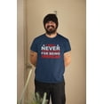 thumbnail image 2 of 4th Of July Never Apologize Being American Mens T Shirt, 2 of 5