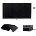 thumbnail image 3 of Tapete Para Bar Grande 45 X 30cm Barra Escurridor 2PZ Negro, 3 of 5