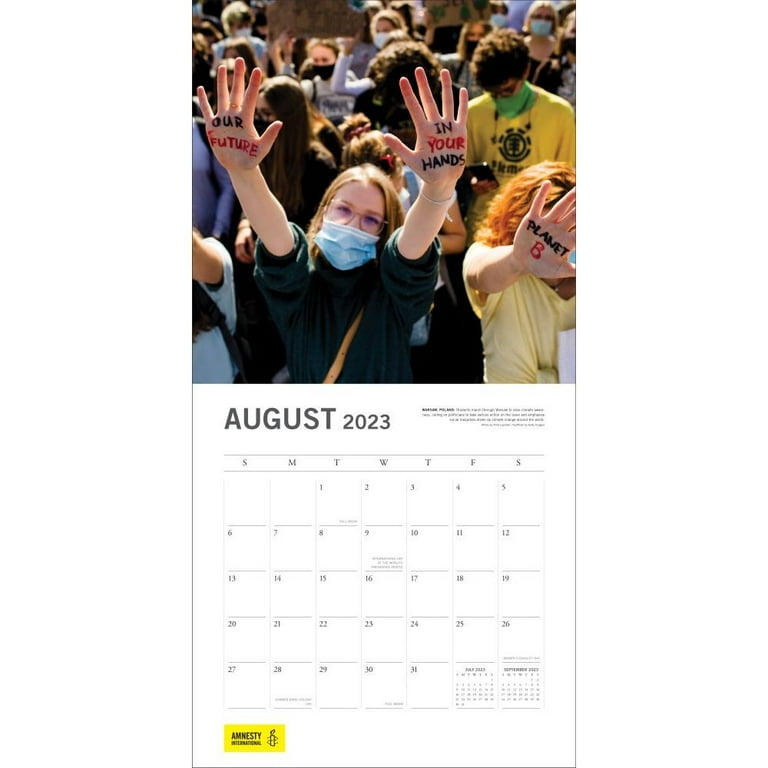 Amnesty International Calendar