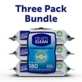 thumbnail image 4 of Nice N Clean Plant-Based Flushable Wet Wipes, 3 Flip-Top Packs (180 Total Wipes), 4 of 10