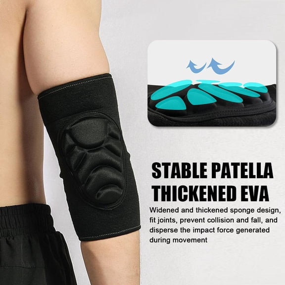 FurNest Elbow Pads Protector Brace Support Guards Arm Guard Gym Padded Sports