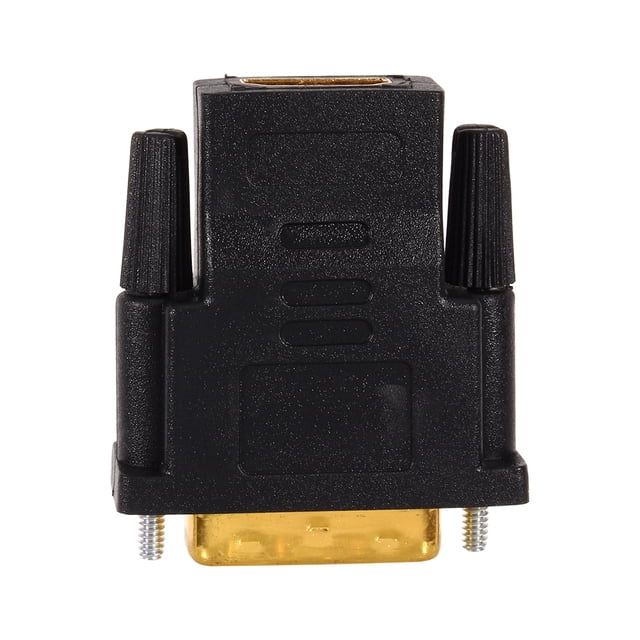 DVI 24+1 to HD Multimedia Interface Adapter, DVI to HD Multimedia Interface DVI 24+1 Male to HD Multimedia Interface Female, for Connecting Digital TV and LCD Monitors with DVI Interface