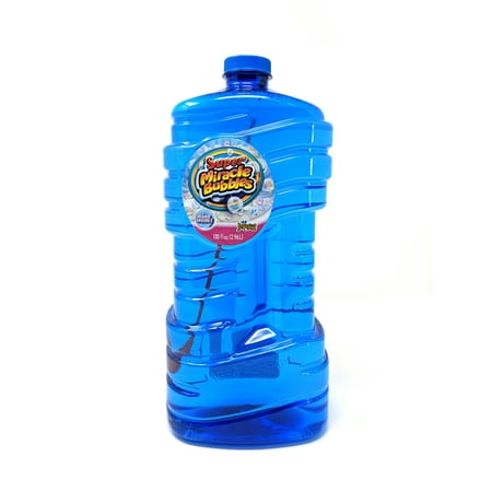 ImperialA® Toy Super MiracleA® Bubbles With 100 oz Bubble Solution, 1 Bottle Per Order, Color May (Best Bubble Solution For Machine)