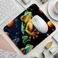 thumbnail image 2 of Frog Mousepad 8.3x9.8 Inch Square Non-Slip Rubber Bottom Printed Desk Mat - Suitable for Office and Gaming, 2 of 6