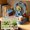 Ferris wheel model-blue, variant on 2026 new creative Ferris Wheel 3D wooden puzzle, a rotatable amusement park scene building model kit, is the perfect Christmas gift