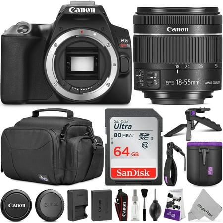 Canon EOS Rebel SL3 DSLR Camera with EF-S 18-55mm f/4-5.6 IS STM Lens w/Advanced Photo & Travel