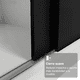 thumbnail image 5 of Ropero Madesa Reno 3 Puertas Corredizas Con Espejo y Pies BN, 5 of 9