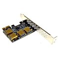 thumbnail image 3 of JMT PCI-E 1x to 16x Riser Card PCI-Express 1 to 4 Slot PCIe USB3.0 Adapter Port Multiplier Miner Card for BTC Bitcoin, 3 of 3