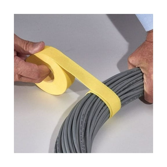 Rip-Tie Hook-and-Loop Cable Tie Roll,30 ft,Green G-05-030-GN