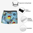 thumbnail image 6 of Kll Pirate Marine Animals Men'S Cotton Boxer Briefs Underwear-Small, 6 of 9