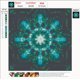 thumbnail image 4 of Diy 5d diamante pintura cristal flor 25*25cm Bricolaje pintura diamante--Flores de mandala, 4 of 5