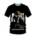 thumbnail image 2 of Camiseta de Anime de una pieza para hombre, nueva camiseta a la moda con estampado de dibujos animados japoneses para niño, camiseta con estilo de dibujos animados para niño, novedad 2023110 heqiyong CONDUJO, 2 of 2