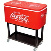 Coca Cola Red Cart Sytle Large Cooler, Model # 904009