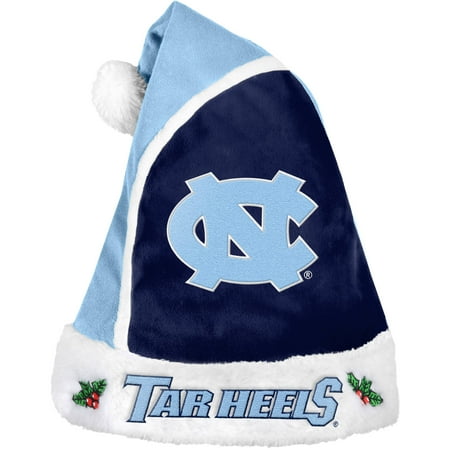 Forever Collectibles NCAA 2015 Santa Hat, University of North Carolina Tarheels