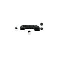 thumbnail image 2 of Meridian Furniture Jacob Black Velvet Modular Sectional, 2 of 10