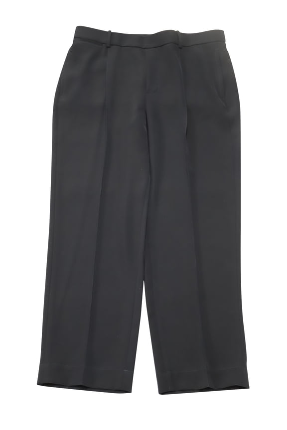Pre-Owned Vince Pleat Culottes in Black Polyester