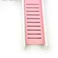 thumbnail image 3 of Plataforma deslizante para casa de hámster, lavable, desmontable, fácil de instalar, plataforma de cerca blanca para hámster de PVC, fondo rosa, 3 of 5
