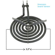KITCHEN BASICS 101 WB30M1 WB30M2 Replacement Range Stove Top Surface Element Burner Kit for GE and Hotpoint, 4 Pack Includes 2 WB30M1 (6) and 2 WB30M2 (8), 2912, 340523, 243867, WB30M0001