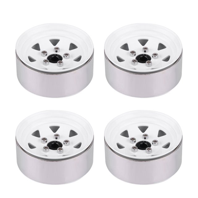 Llanta De Rueda De Coche RC, Llanta De Rueda De Aleación Cubo De Rueda De Coche RC, Beadlock De Coche RC Para 1:10 RC Car RC Crawler Car OTVIAP RC Car Hubs