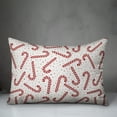 thumbnail image 2 of Creative Products Candy Cane Pattern 14x20 Indoor / Outdoor Pillow, 2 of 2