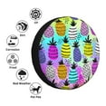 thumbnail image 5 of Easygdp Graffiti Pineapples Wheel Sun Guard, Spare Tire Cover,Universal Trailer Suv Truck Camper Travel,Easy To Install And Remove -16 Inch, 5 of 9