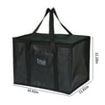 thumbnail image 3 of Qonioi Insulated Grocery Shopping Bag, Foldable Lunch Cooler for Food Catering Restaurant, Thermal Carrier Container, 3 of 7