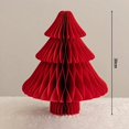 thumbnail image 1 of 3D Honeycomb Paper Christmas Tree Ornament, Desktop Decoration For New Year Kids Gift, 1 of 10