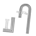 thumbnail image 1 of S SERENABLE Aquarium Lily Pipe Easy Setup Stainless Steel Sturdy Lightweight Outflow Set 12 Outlet Remove Oil, 1 of 9