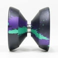 thumbnail image 2 of MAGICYOYO Y04 Border Yo-Yo - Extra Wide Aluminum Yo-Yo (Eggplant Black Purple Green), 2 of 4