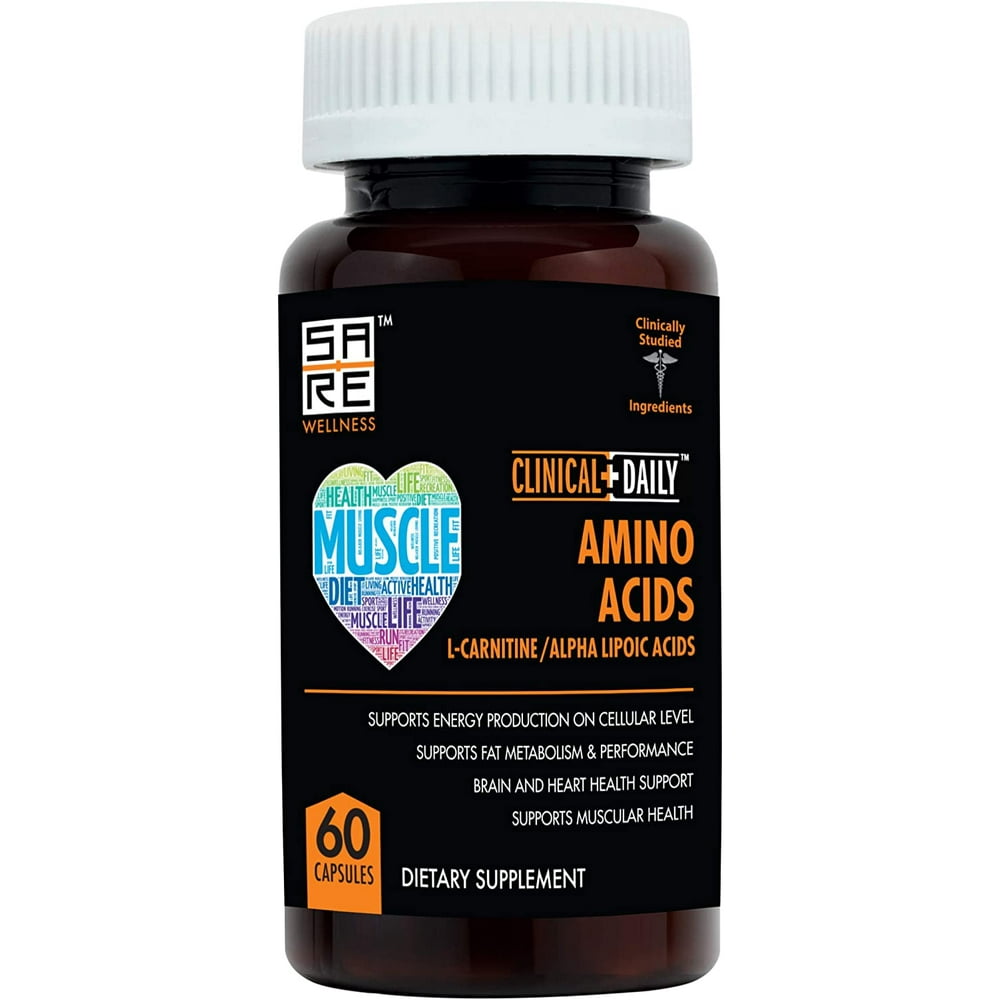 Acetyl L Carnitine Alpha Lipoic Essential Amino Acids Supplements